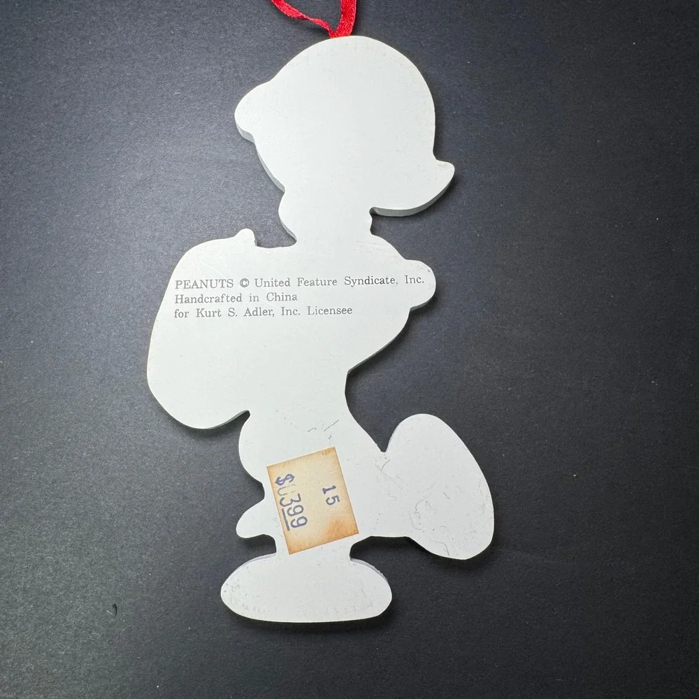 Kurt S. Adler Snoopy Peanuts Christmas Ornament Basketball‎ Player Hanging Decor